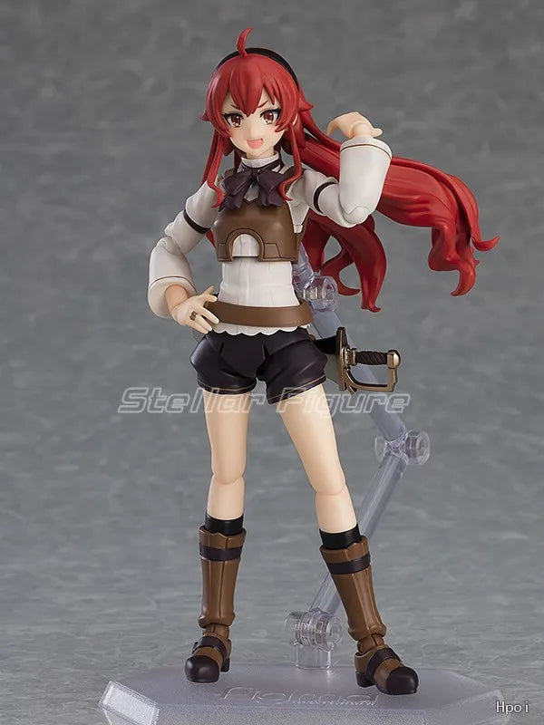 【SF】In Stock Original Max Factory GSC Figma566 Mushoku Tensei Isekai Ittara Honki Dasu Eris Greyrat Figures Model Anime
