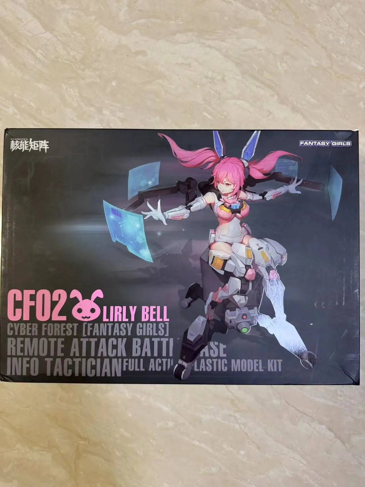 NUKE MATRIX Cyber Forest Fantasy Girls Rabbit Lirly Bell Mobile Suit Anime Action Figure Assembly Model Kits Gift Toys