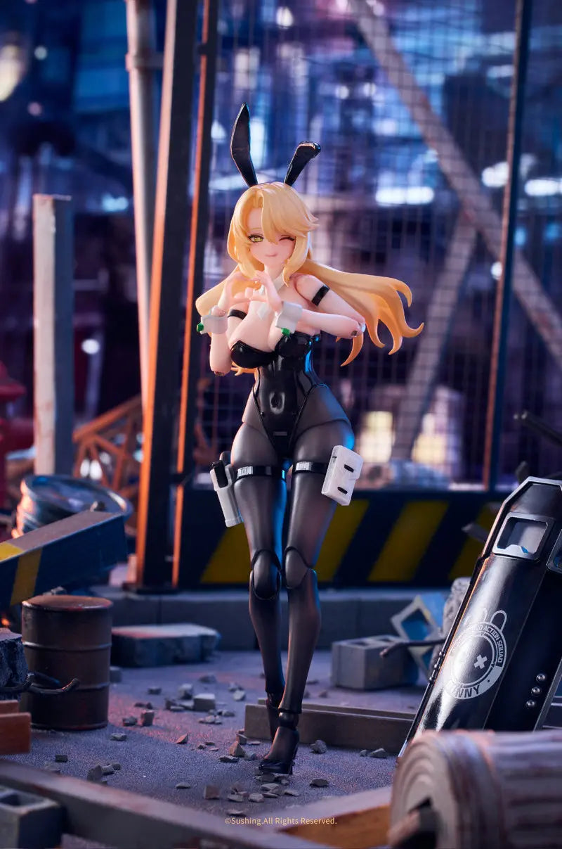 In Stock New 1/12 Scale Rabbit Rapid Response Team Shield Operator Ailiana Articulated Figure Collection Decoration Model Toy