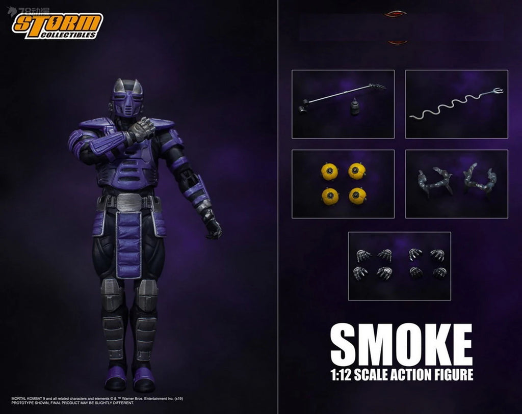 Original Genuine Storm Toys 1/12 SMOKE Soldier Model Full Set 6'' Action Figure In Stock