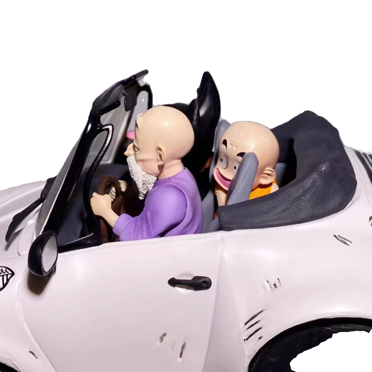Turtle Immortal Flow Master and ApprenticeThree People Take  RideHandmade DriveTurtle Immortal Creative Ornament Gift simulation