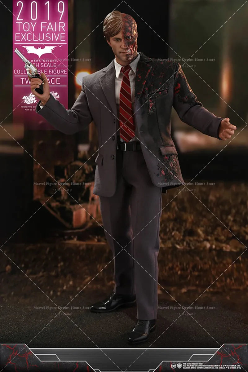 HOTTOYS MMS546 1/6 Scale Two-Face Harvey Extremization Absolute Justice Souvenir Coin 12-inch Full Set Action Figure Soldier