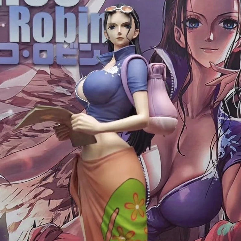 One Piece Actionfiguren Nico·Robin Anime Figur Statue Spielzeug Figur PVC Sammlung Modell Raumdekoration Spielzeug Geburtstagsgeschenk