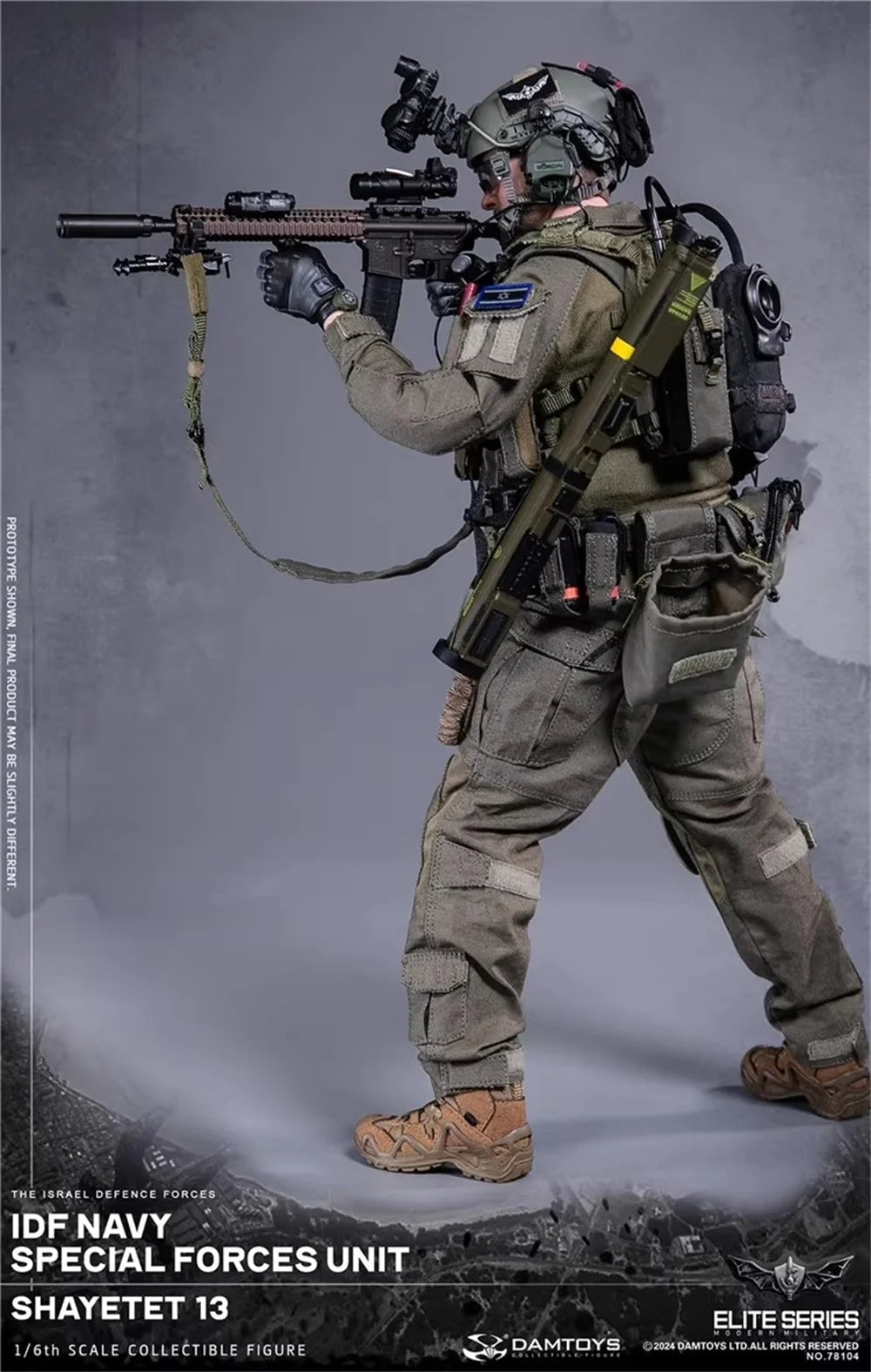 In Stock DAMTOY DAM 78104 Man Soldier Doll Male Full Set Moveable Action Figure Toys Model Gift About 12" For Fans Collect