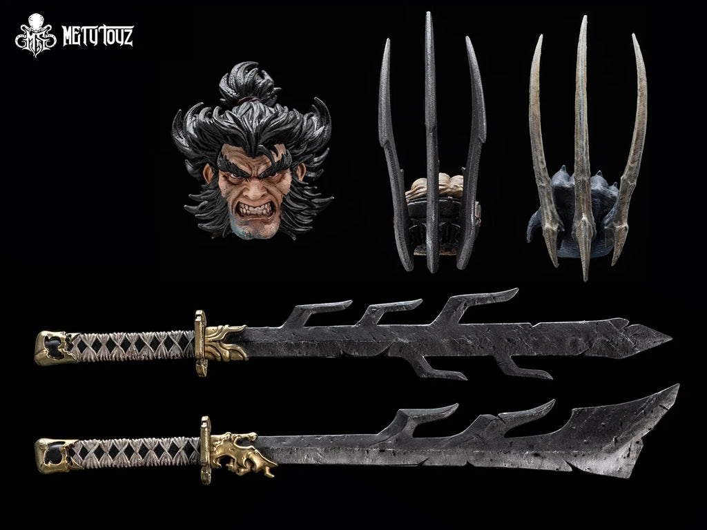 Metytoyz Adventurer's World Takawa Ghost Warrior 1/10 Wolverine Actionfiguren Bewegliche Gelenke Anime Model Statue Collection Toy