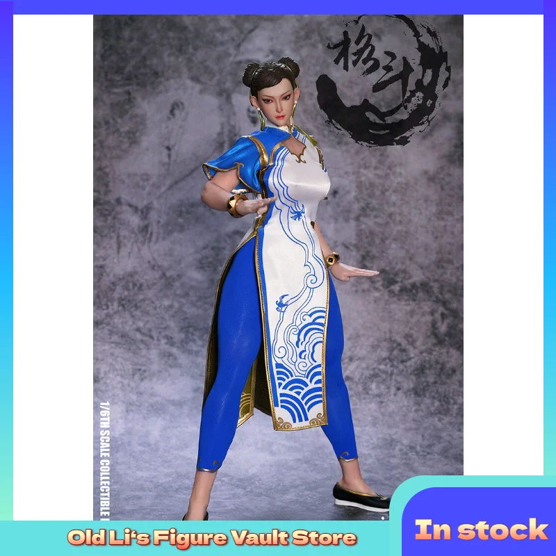 In Stock 【TYCTOYS】 PLAY TOY Fighting Goddess Chun-Li 6th Generation 1/6 Action Figure P026 Toy Collection Gift