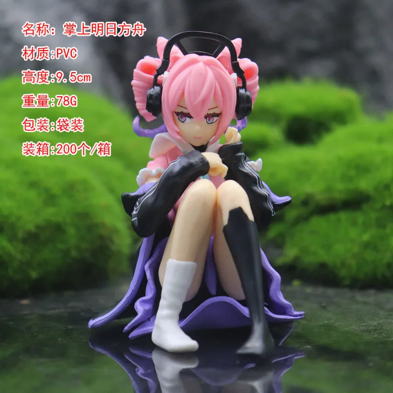 Arknights Anime Figuren Hübsches Mädchen Nudelstopper PVC-Modell Kawaii Puppen Hochwertige Sammlung Schreibtischdekoration Spielzeug Jungen Geschenk