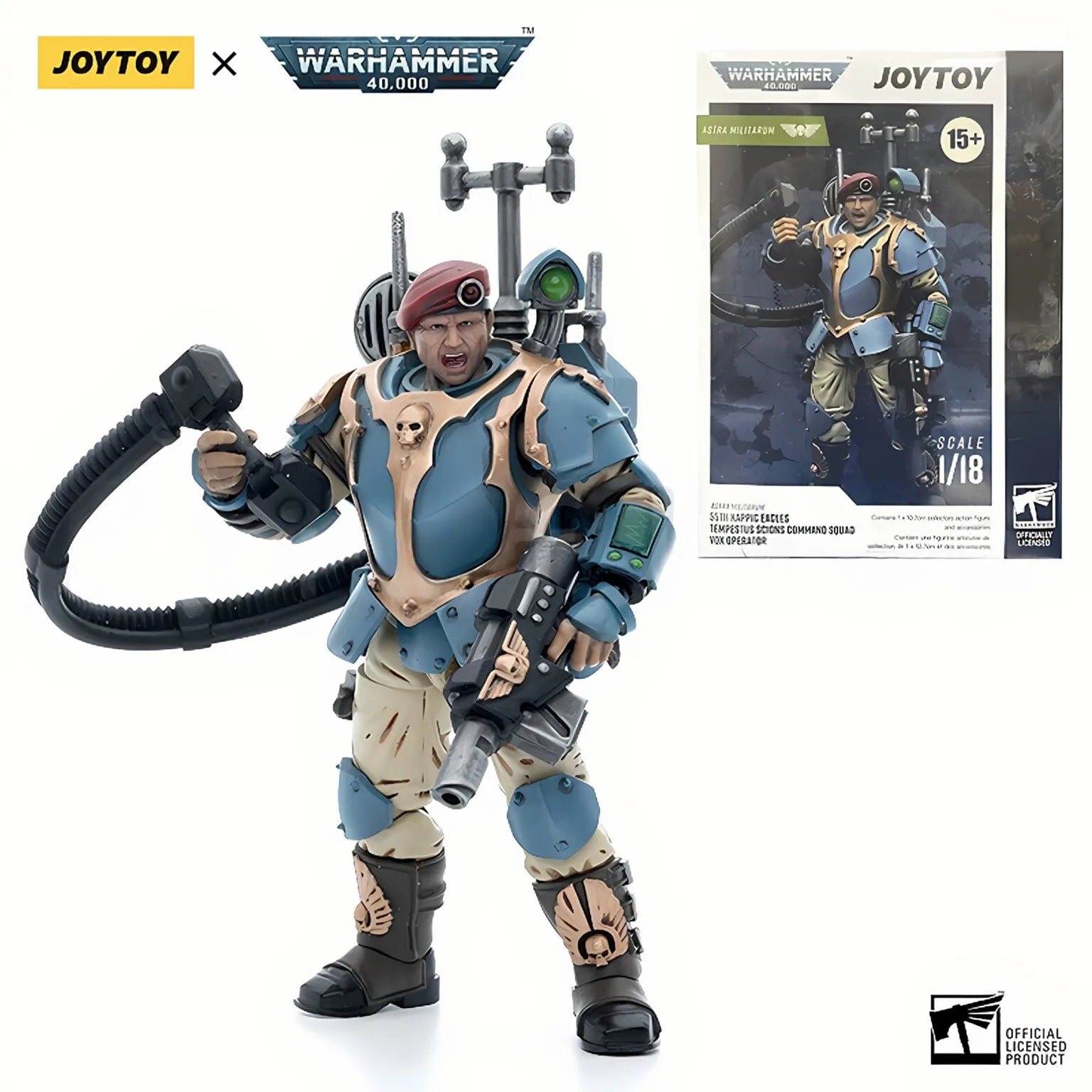 1/18 JOYTOY Action Figure 40K Astra Militarum Anime Model Toy