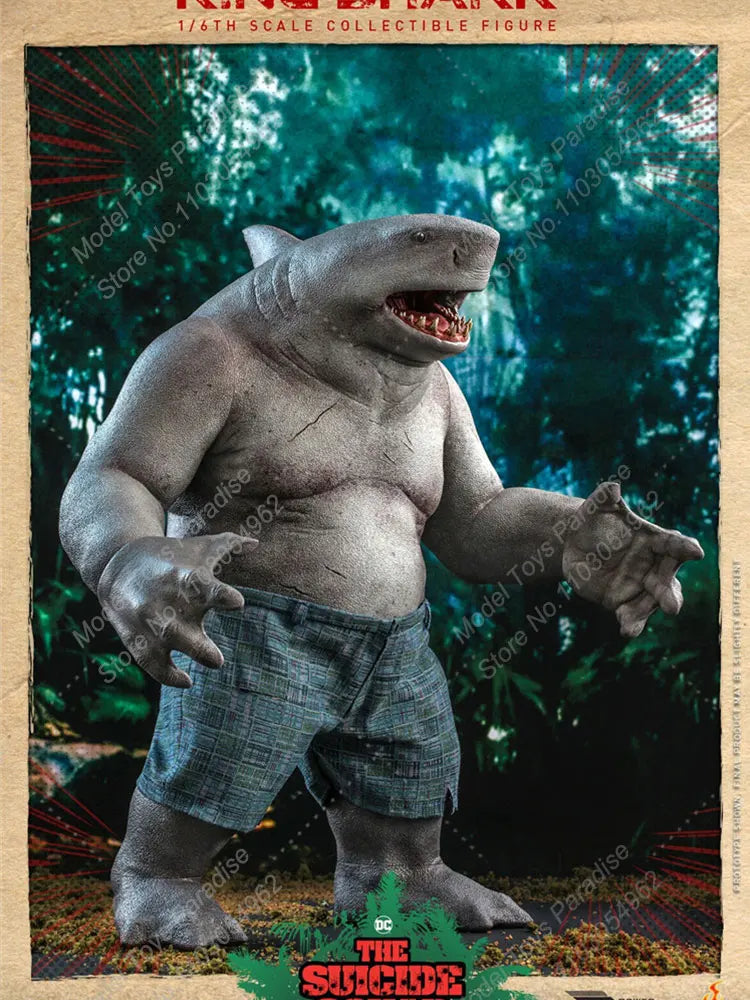 HOTTOYS HT PPS006 1/6 Collectible King Shark The Suicide Squad Nanaue Super Villain Full Set 12inch  Action Figure Soldier Model