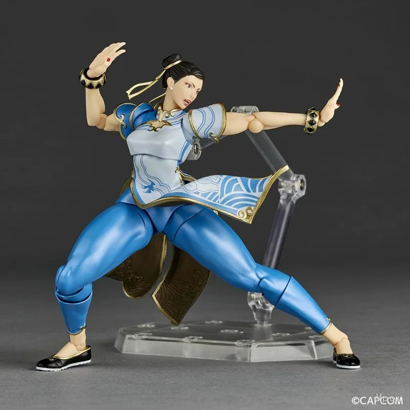 KAIYODO Original Wheel Technology Series Amazing Yamaguchi Street Fighter 6 Spring Beauty GameMobile Doll HandmadeModel Toy Gift
