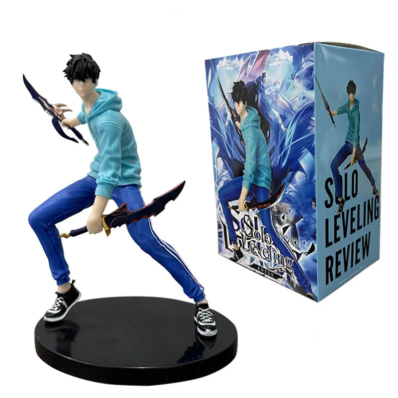 17cm/6.69in Solo Leveling Anime Figure Shadow Legion Ant King Bell Action Figure Sung Jinwoo Figurine PVC Collection Model Toys