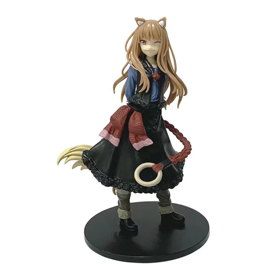17CM Spice And Wolf Horo PVC аниме екшън фигурки модел колекция орнамент аниме карикатура модел играчка подарък