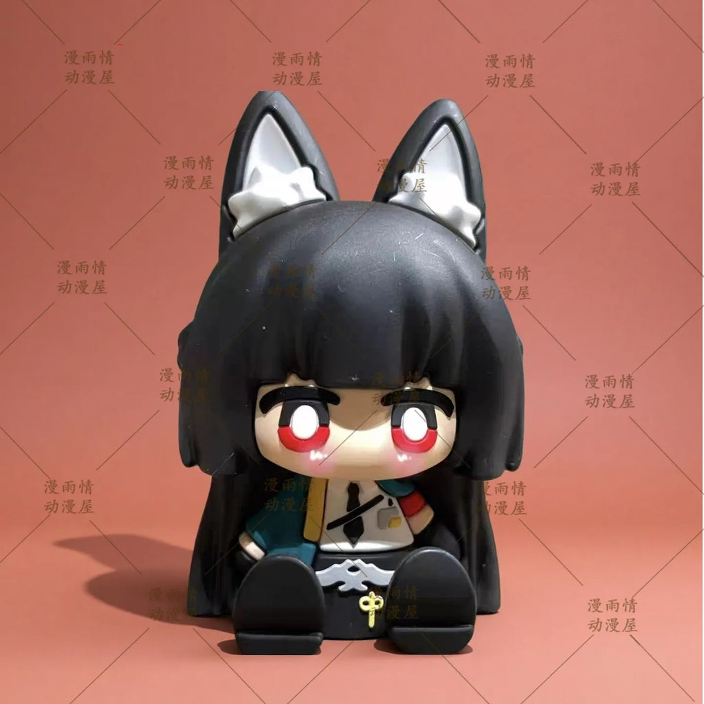 Anime Q-Version Zenless Zone Zero Figure Asaba Harumasa Hoshimi Miyabi Gk Collectible Desk Ornament Game Model Doll Toys For Fan