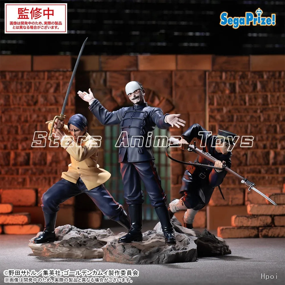 【Pre Sale】Original SEGA Xross Link Golden Kamuy Koito Otonoshin/Tsurumi Tokushirō/Tsukishima Hajime Figures