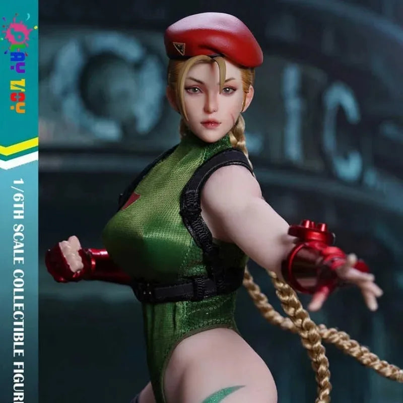 In stock, fighting toy, Guerrera Cammy Street Fighter P020 A B 1/6, Action Model, collectible figures, toys