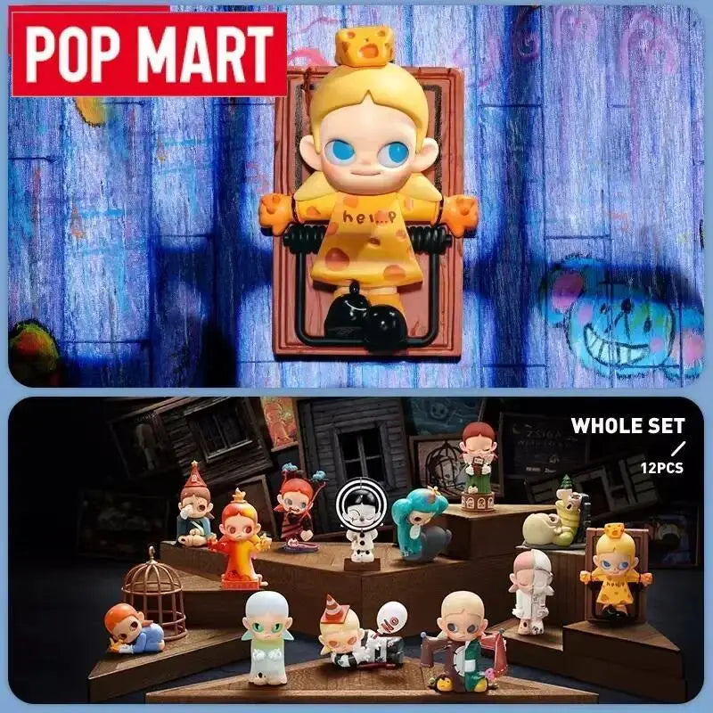 POP MART Zsiga We All Are Kids Series Blind Box Toys Kawaii Anime Фигурка Анимационен Модел Изненада Кутия Мистериозна Кутия
