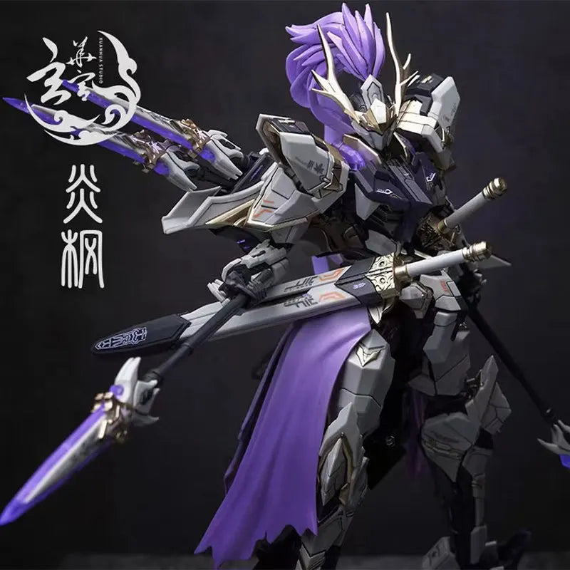 【In Stock】Xuanhua Studio God Flame Keade 1/100 Mg Model Kit Code-Z-07 Ver.Aether X Aether Toy Assembly Model Figures Model
