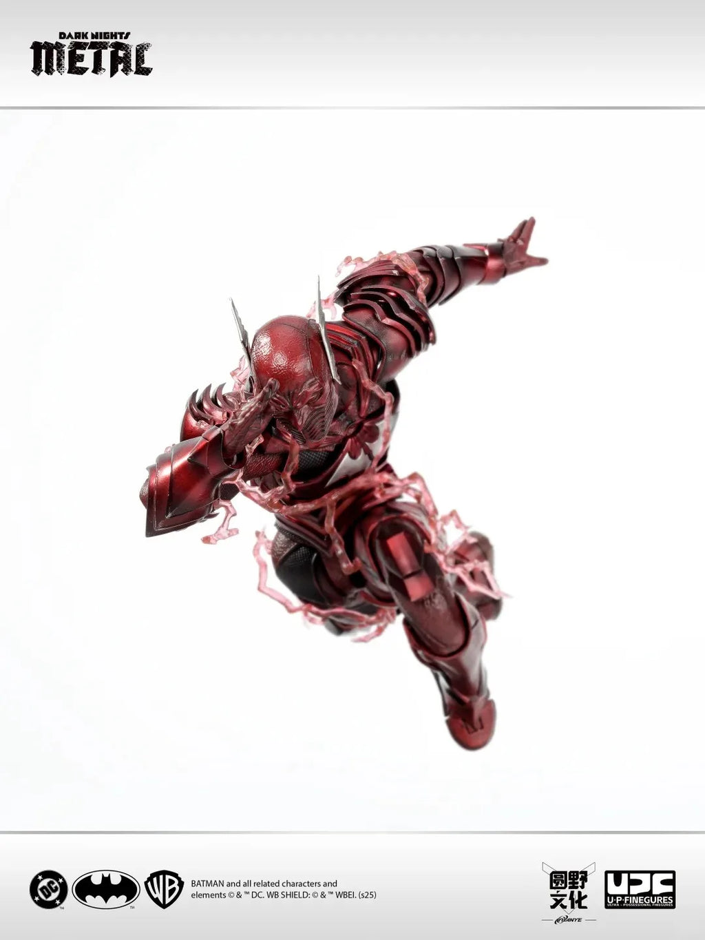 Original Round Culture U P Finegures Red Death Dc Dark Knights Metal 1/12 Lpzz Action Anime Figure Gifts Toys Decorative Gift