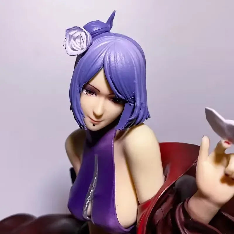 28.5cm Anime Naruto Figure YOMI Konan Action Figure Sexy Girl Statue Pvc Model Kawaii Collectible Home Decoration Boys Gifts