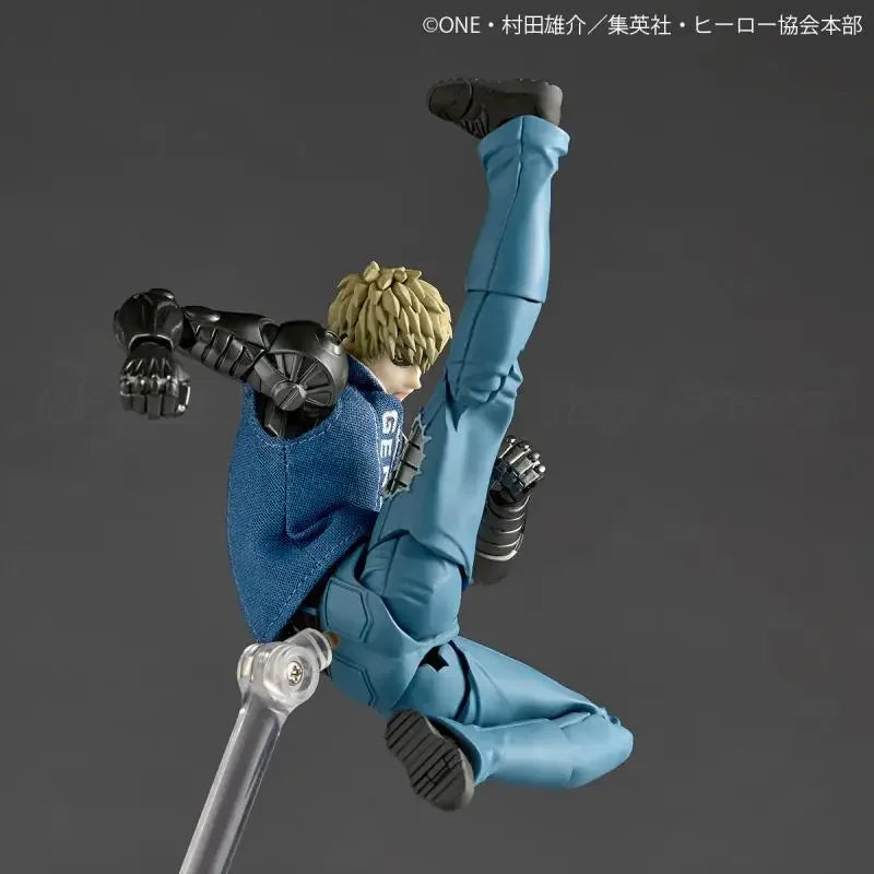 【MT】KAIYODO Revoltech AMAZING YAMAGUCHI One-Punch Man Genos Action Figure Model Toy