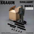 KRAKEN STUDIO Metal Gear Solid 3: Snake Eater Viper Agent Naked Snake 1/12 Scale Action Figure - Premium Collectible Toy