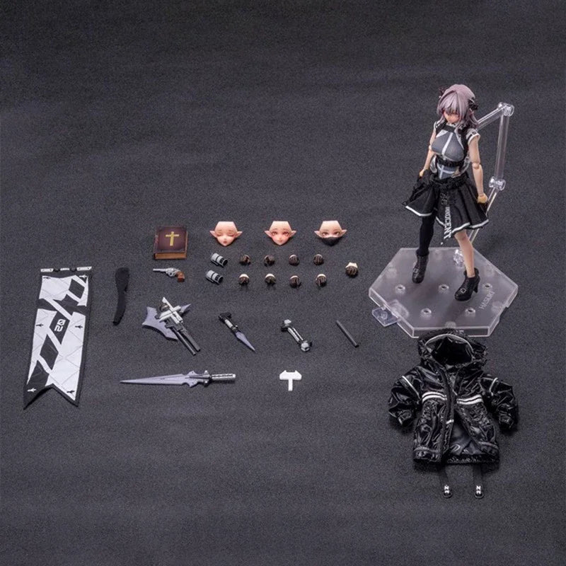 [Shipping Quickly] 1/12 Scale Male/Female HASUKI PA006 SA02 PA009 Full Set 6inch  Action Figure Model Toys Collectible