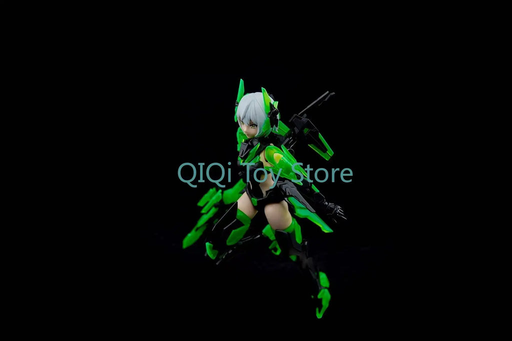 Machao Luminous Limited Edition Including Accessories Package Fluorescent Full Painting Assembly Model Machine Girl Motorcycle