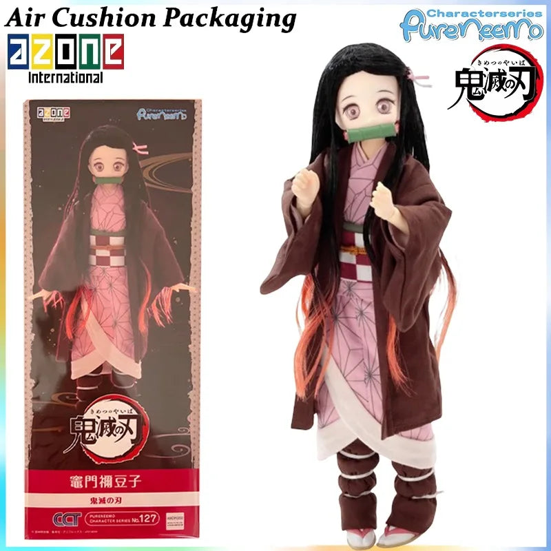 Azone Genuine PureNeemo Character Series Demon Slayer‌ Kamado Nezuko No.004 27-PB  1/6 Doll Collectible Action Figures Model Toy