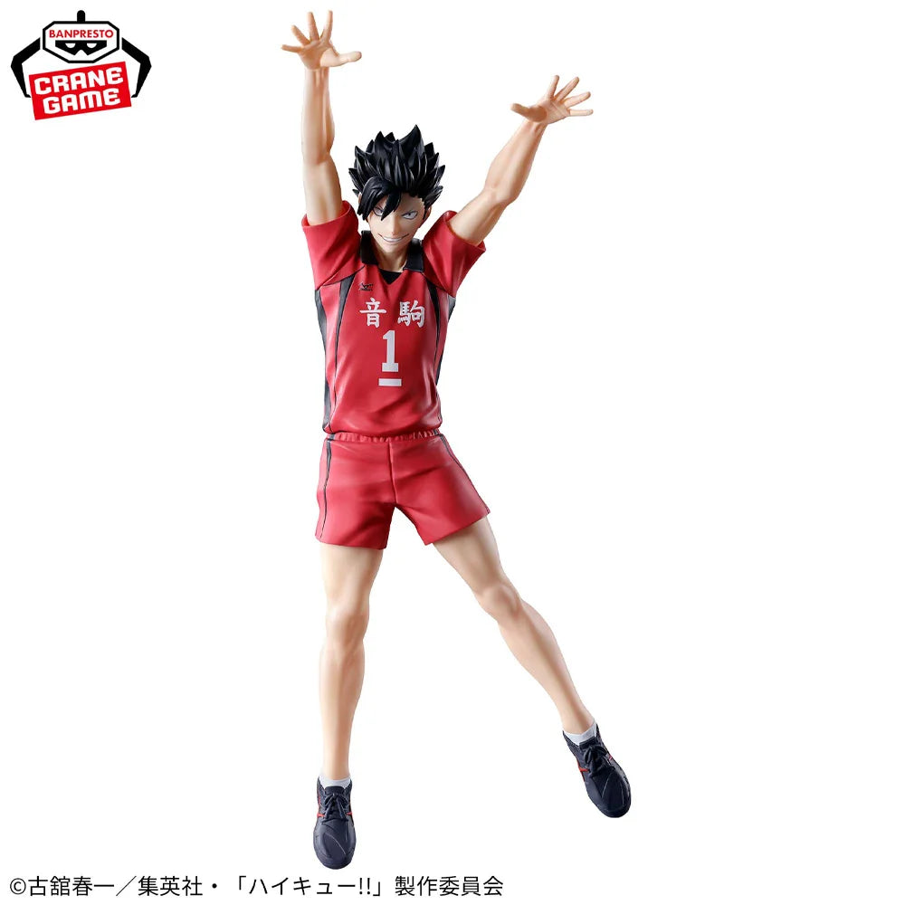 В наличност Оригинална фигурка за позиране BANPRESTO Tetsuro Kuroo Kenma Kozume Figure Anime Haikyu!! Модел оригинална играчка в кутия