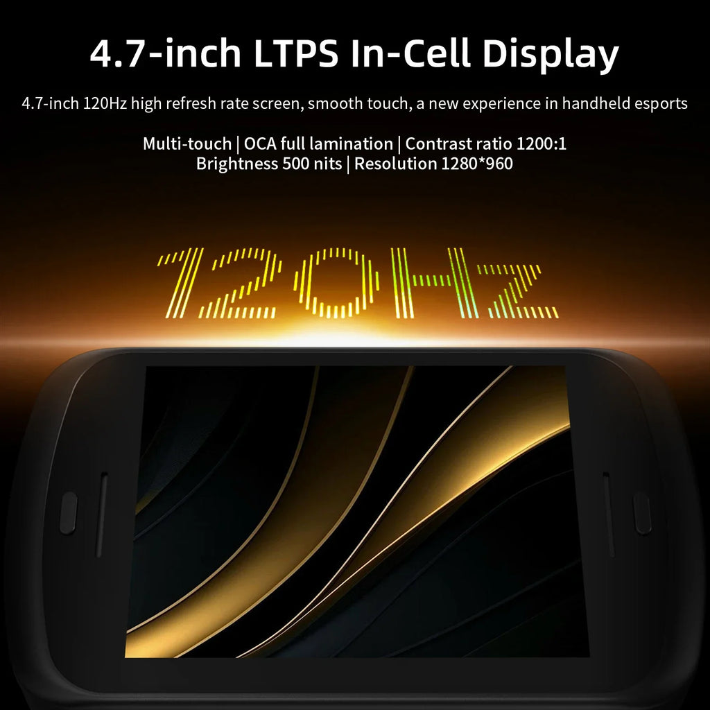 Anbernic RG Slide Handheld Game Console Android 4.7" LTPS In-Cell Screen Capacitive Joystick WIFI Bluetooth Video Gaming Player