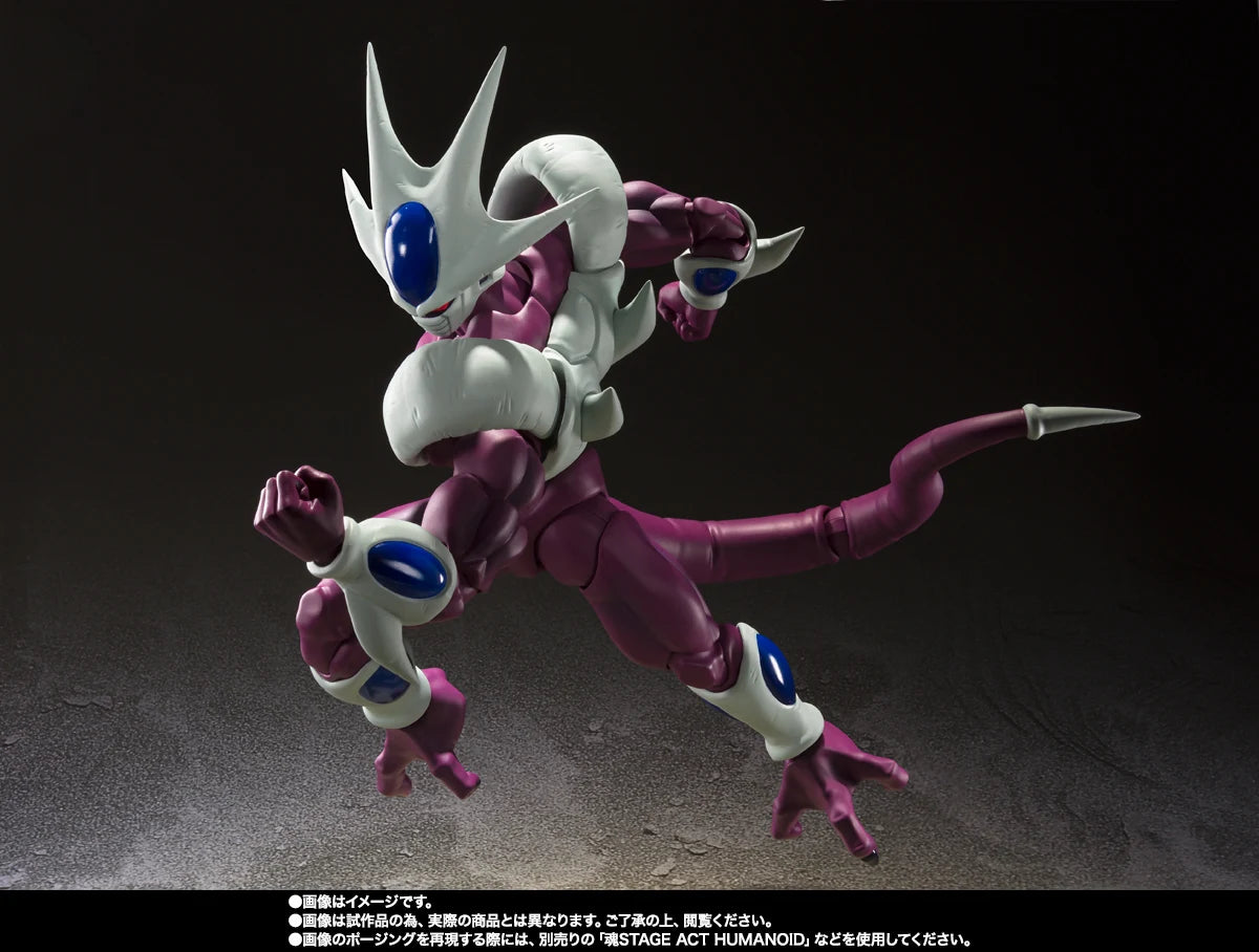 In Stock Genuine BANDAI SHFiguarts Dragon Ball Z 40th Anniversary Reissue Edition Final Form Cooler Figure Anime Action Model