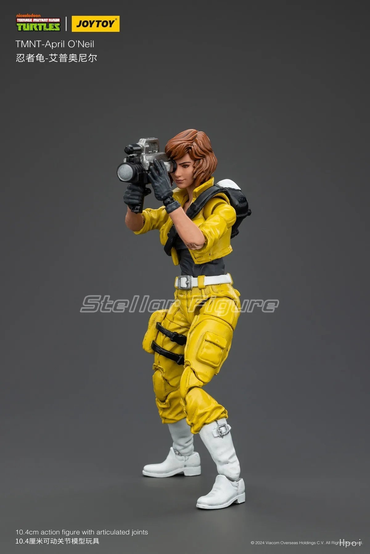 【SF】JOYTOY 1/18 Action Figure TMNT-April O Neil Model Gifts Collection Ornaments