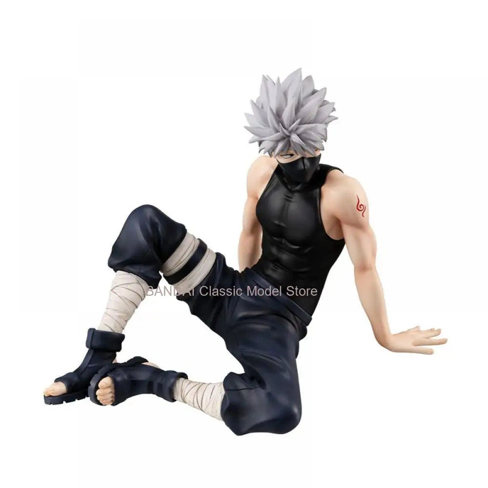 100% Megahouse Genuine GEM NARUTO Shippuden Hatake Kakashi Anime Action Figure Toys For Boys Girls Kids Gift Collectible Model