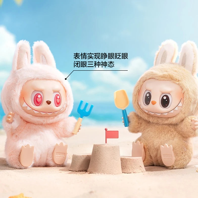 Original POPMART LABUBU „Die Monster haben Platz“ Blindbox Macaron V2 Generation Anhänger Trendige Überraschungsbox Weihnachtsspielzeug auf Lager