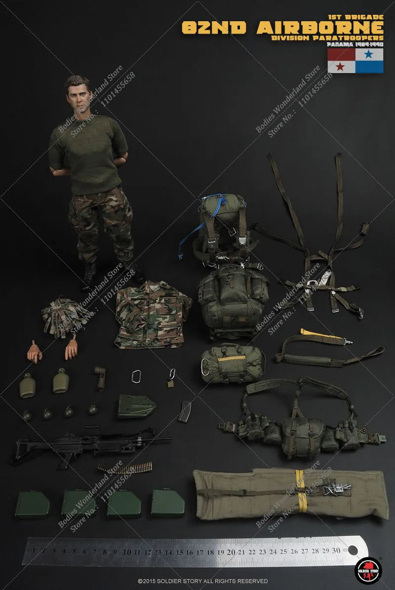 SoldierStory SS089 1/6 Scale Collectible US 82nd Airborne Division 12" Male Solider Full Set Action Figure Dolls for Collection