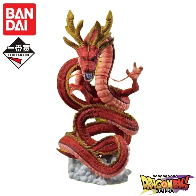In Stock Original Bandai Ichiban Kuji Red Dragon Series Prize D Syn Shenron Final Prize Red Shenron Official Figure Collection