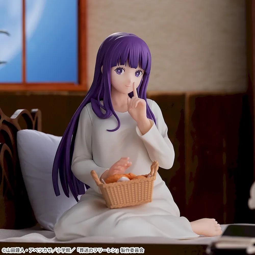 In Stock SEGA Original Genuine Anime Frieren: Beyond Journey's End Yumemirize Fern A Nap 12cm Collections Model Toy Figures Gift