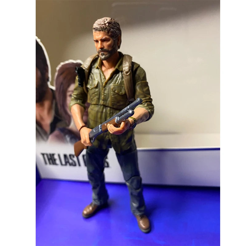 New Spin Master Last Survivor Joel Ellie 6-Inch Double Set 1/12 Mobile Handheld Toy Model Toy Movie Anime Collection Toy Gift