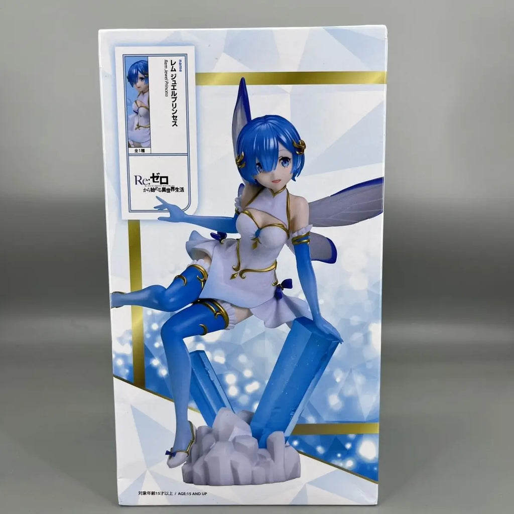 Original elCOCO Emilia Ram Rem Jewel Prinzessin Re 1/7 Anime Figur Modell Spielzeug