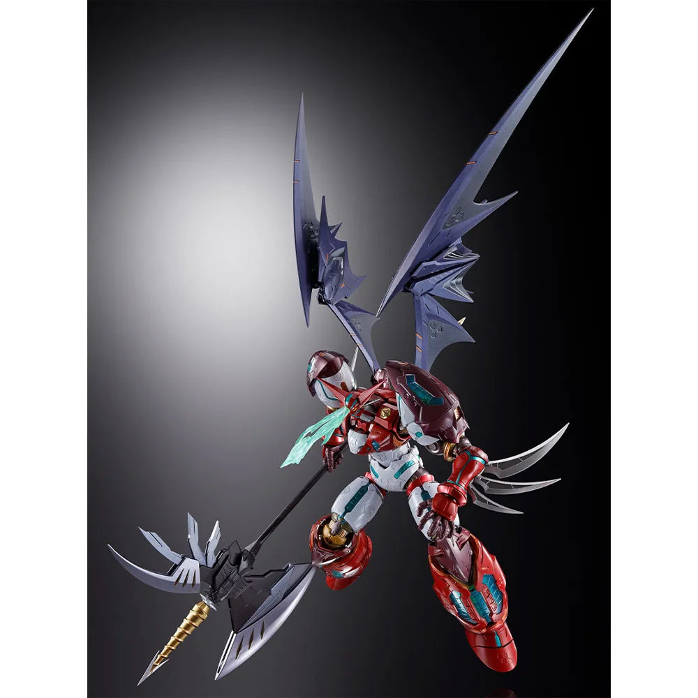 Bandai METAL BUILD DRAGON SCALE Shin Getter 1 Action Figure, a detailed mecha toy for men, kids, and passionate collectors.