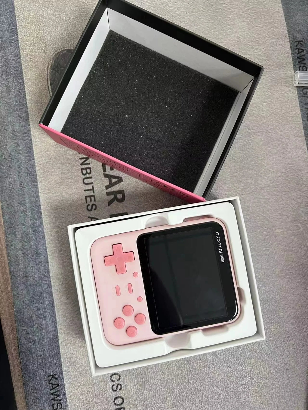 GKD Mini Plus Handheld - 3.5" IPS Retro Portable Gaming Console with WiFi/Bluetooth/OTA, GB/GBA/SNES/Genesis Emulator Support