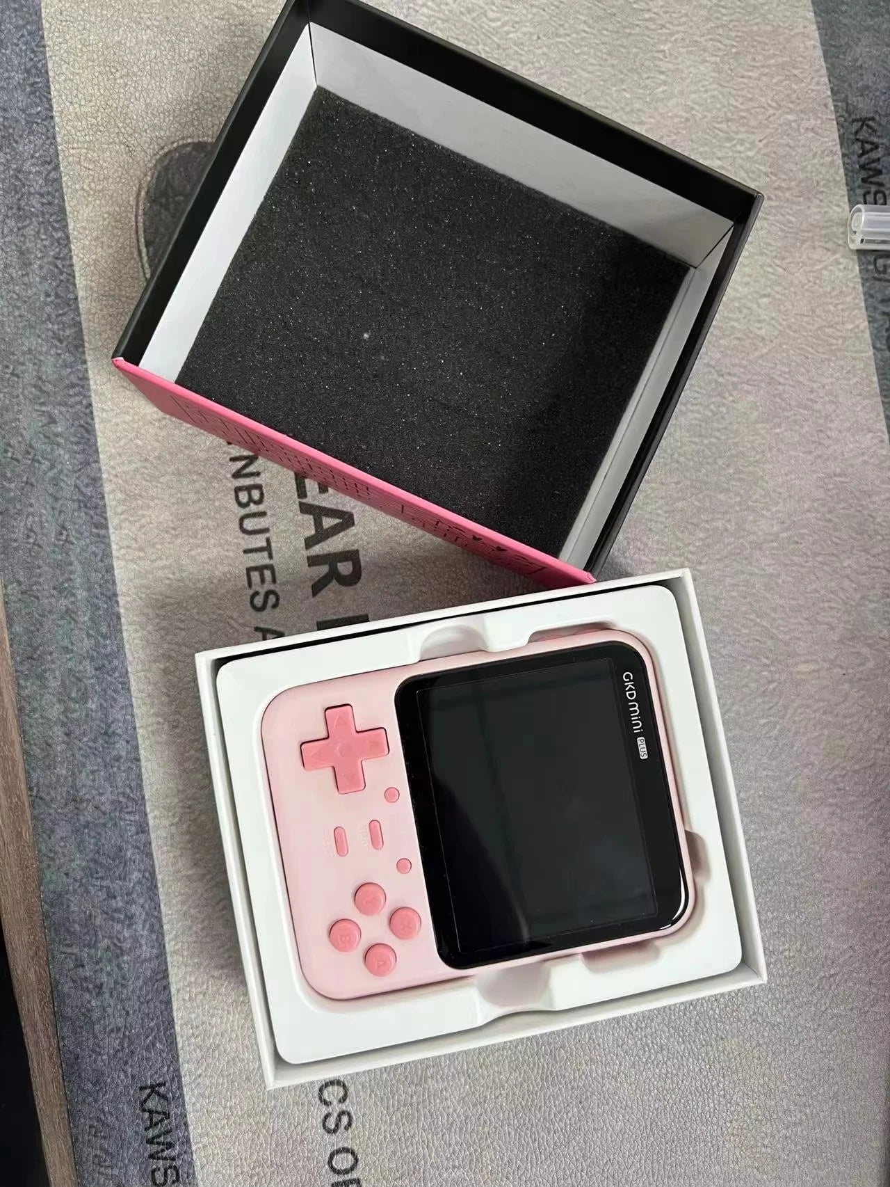 GKD Mini Plus Handheld - 3.5" IPS Retro Portable Gaming Console with WiFi/Bluetooth/OTA, GB/GBA/SNES/Genesis Emulator Support