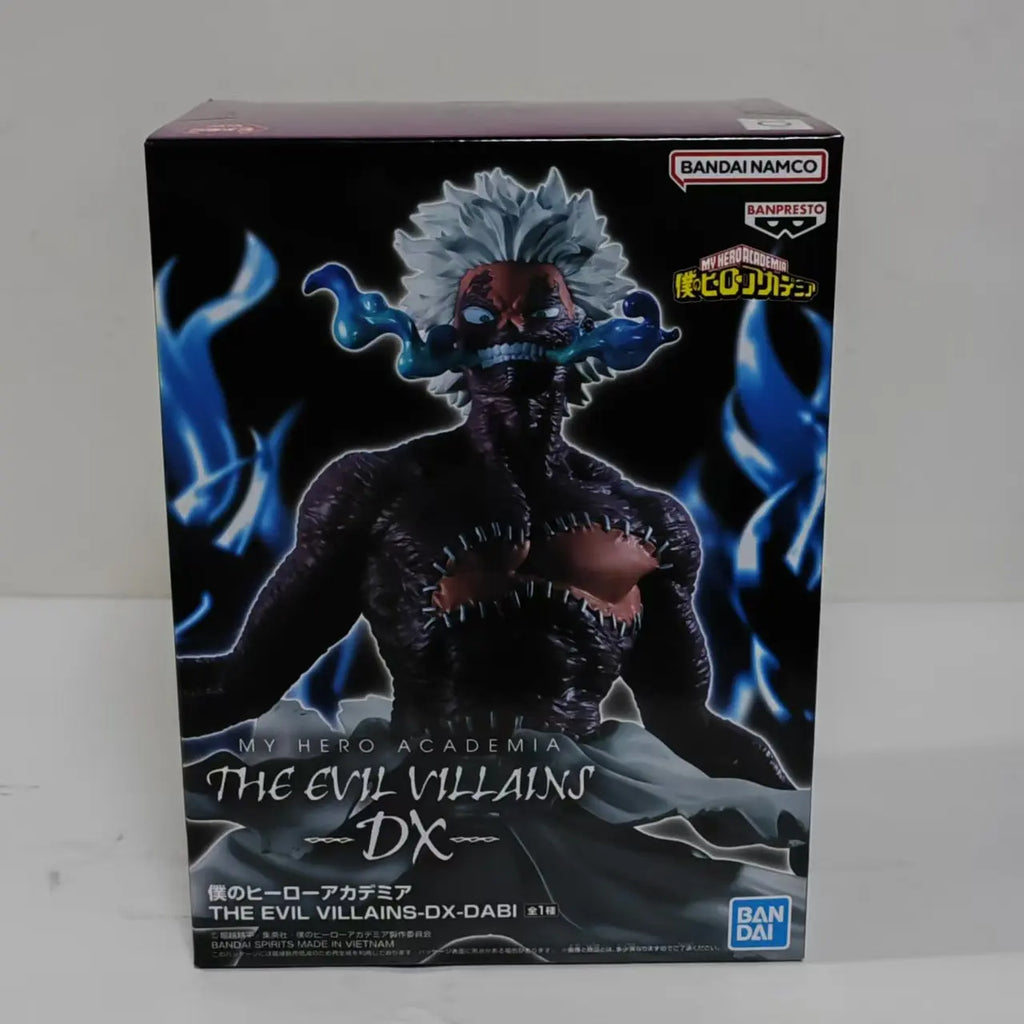 Original Banpresto My Hero Academia Anime Dabi THE EVIL VILLANS-DX Anime Figure Action Figurine Model Figuarts Decoration Toys