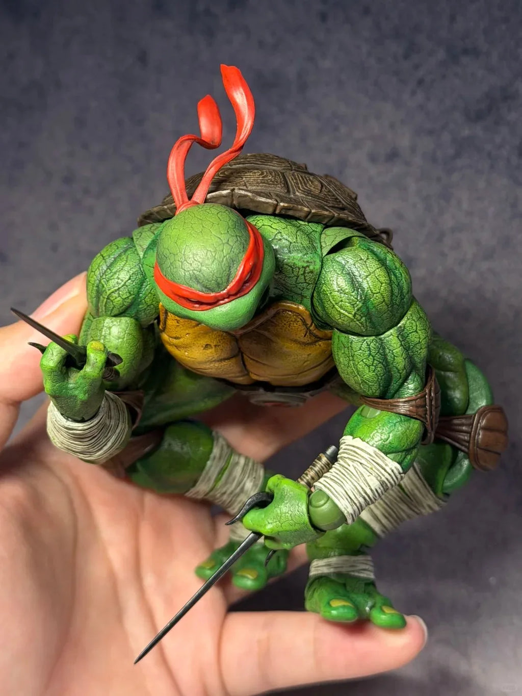 New Genuine Authorization Of Spirit Machine Soul 1/12 Ninja Turtles Raphael Leonardo Movable Figures In Stock