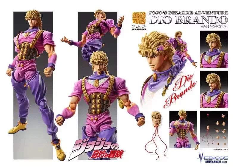 Medicos Jojos Bizarre Adventure Action Figure Jotaro Kujo Star Platinum Dio Brando Anime Model Home Decor Birthday Gift For Boys