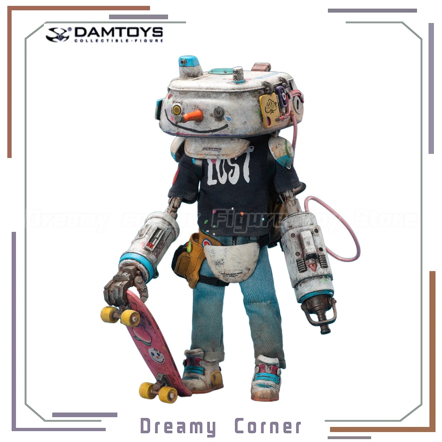 【In Stock】Original DAMTOYS CoalDog JUMP SNOWMAN 1/6 Action Figure Toy Model Collection