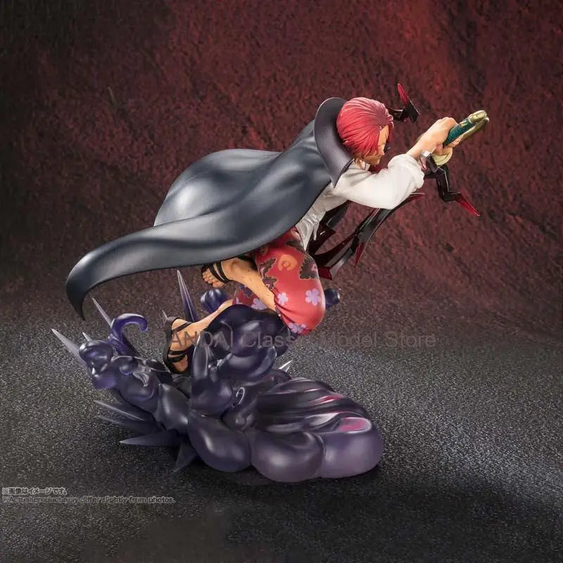 Bandai One Piece Anime Figure Figuarts ZERO Shanks Divine Departure Extra Battle Collectibles Model Action Figures Toys Boys Gif