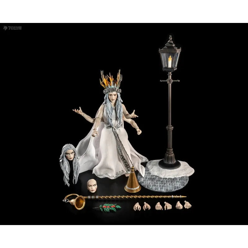 Four Horsemen Studios Genuine Figura Obscura Series Frankenstein and The Christmas Spirit of The Past: A Mobile Model Toy