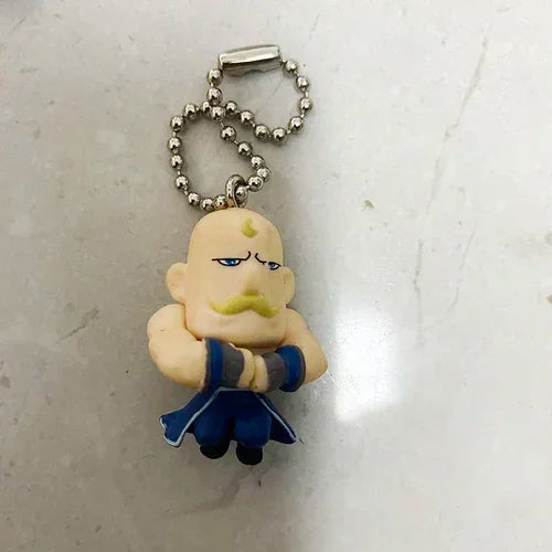 Fullmetal Alchemist Action Figure Roy Mustang Riza Hawkeye Edward Elric Alphonse Elric Maes Hughes Q Version Model Pendant Toys