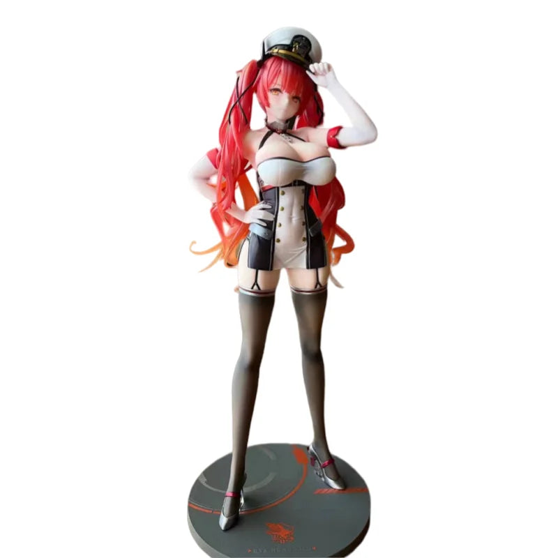 25cm Gorgeous Girl Honolulu Action Figure Azur Lane Mobile Games Women'S Solid Figures Collection Ornament Gifts Pvc Model Toy